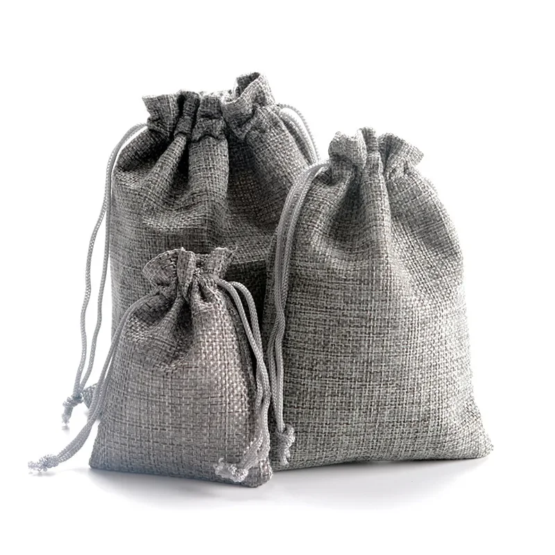 50 шт. мешочков из мешковины н – обзор и цена Jute Bag Packaging