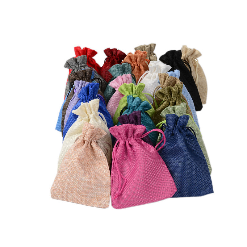 Горячая новинка: 50 шт. льняны – обзор и цена Jute Bag Packaging