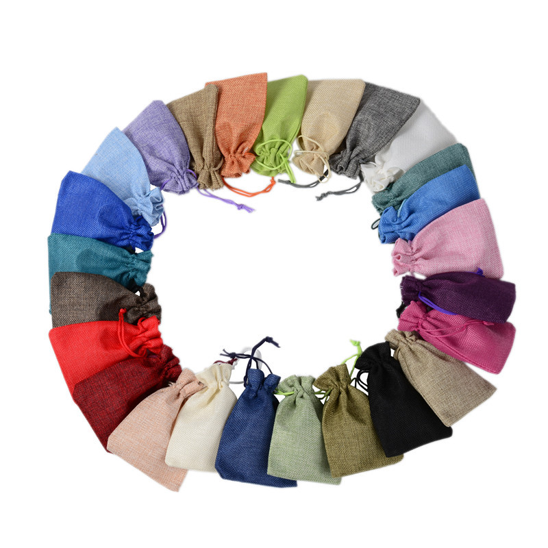 Горячая новинка: 50 шт. льняны – обзор и цена Jute Bag Packaging