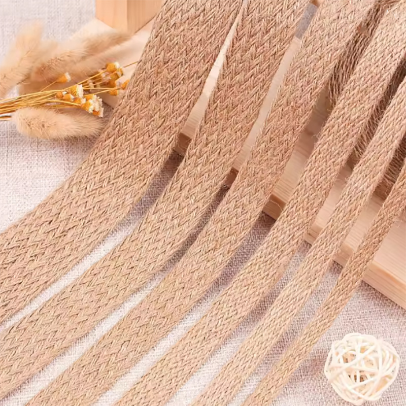 10 м/рулон плоские плетеные дж – обзор и цена Jute Bag Packaging