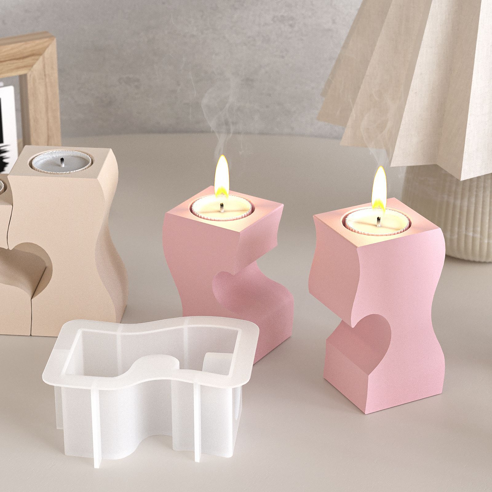 S сердце подсвечник силиконовы – обзор и цена Candle Making Class
