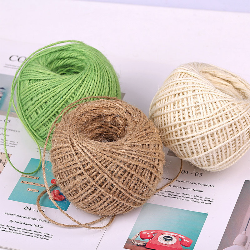 Натуральный джутовый шпагат DI – обзор и цена Jute Bag Packaging
