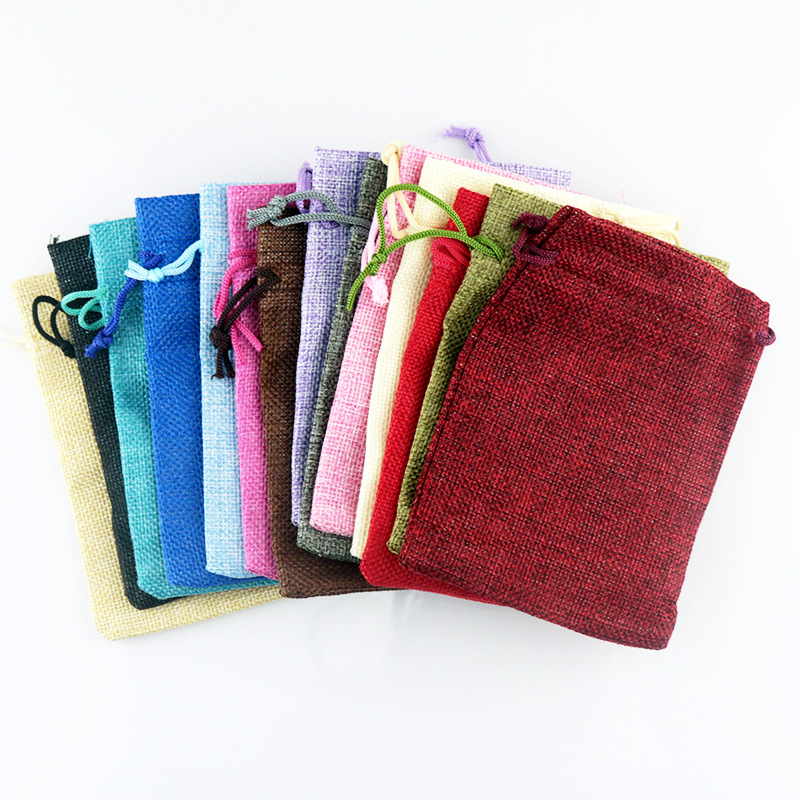 50 шт./лот 7x9 9x12 10x14 13x1 – обзор и цена Jute Bag Packaging